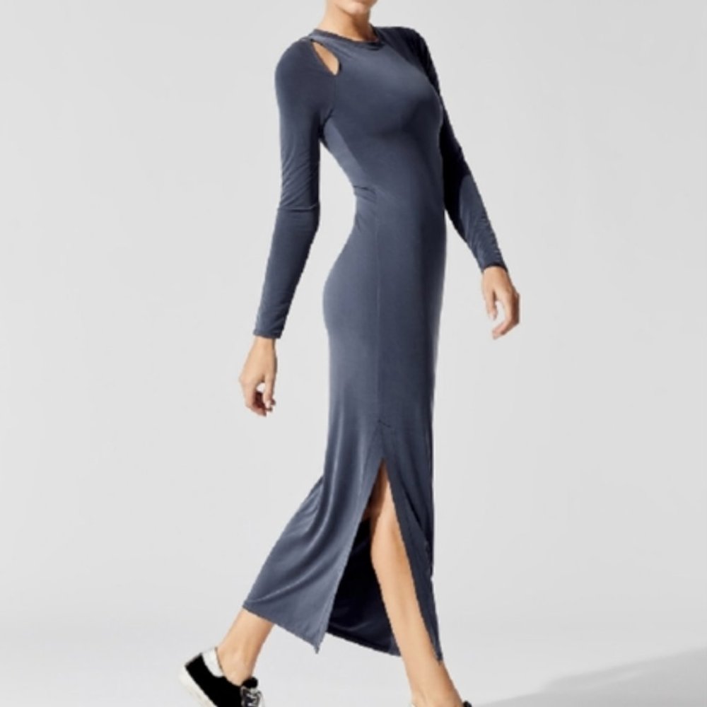 NWT Carbon38 Cut-out Cupro Maxi Dress - Sz M